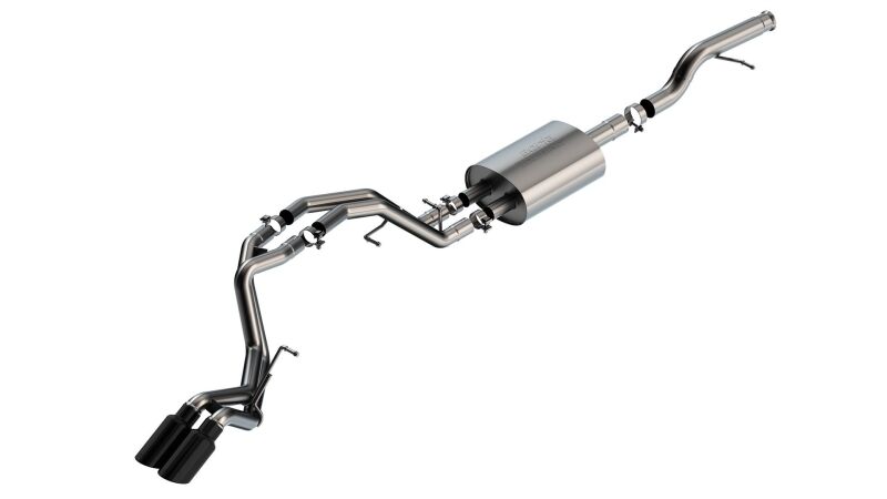 Borla 140854BC Touring Cat-Back Exhaust System for 2021-2026 Chevrolet Tahoe and GMC Yukon 5.3L V8
