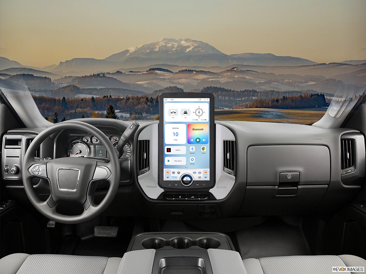Linkswell - 2015-2020 Chevy Tahoe/Suburban/GMC Yukon/Denali T-Style XL Radio - XL-GMSV15-6RR-6H - View 2