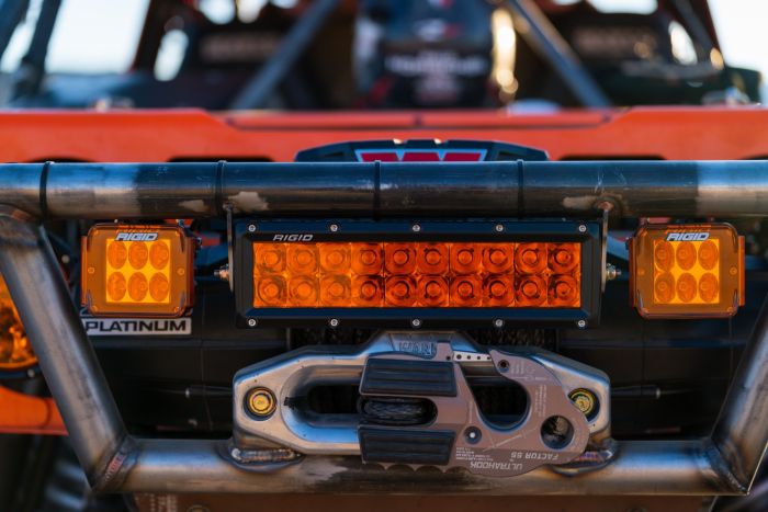 Rigid Industries - 201993 - LED Light Bar Cover - Cover D-Series Amber Pro