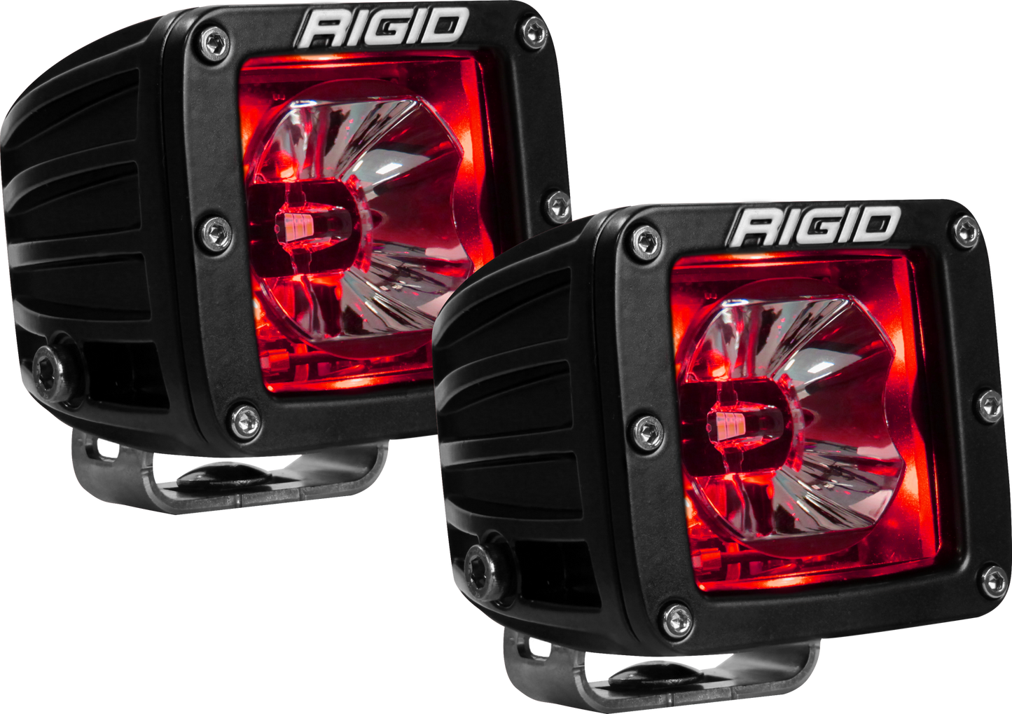 Rigid Industries - 20202 - Auxiliary Light - LED Pod with Red Backlight Radiance