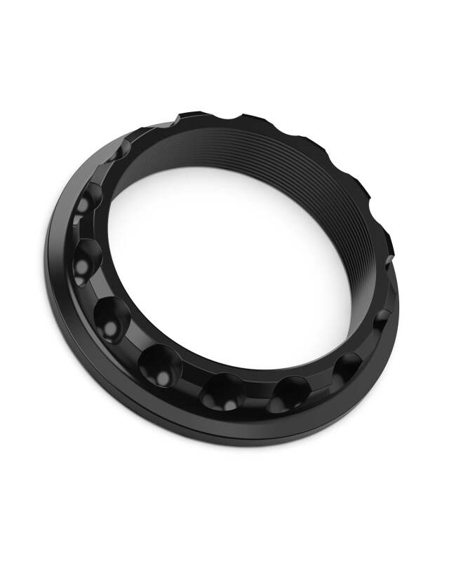 fifteen52 fft52-ST-NUT-V2-BLACK Super Touring Nut V2, Anodized Black with Satin Clear, Single
