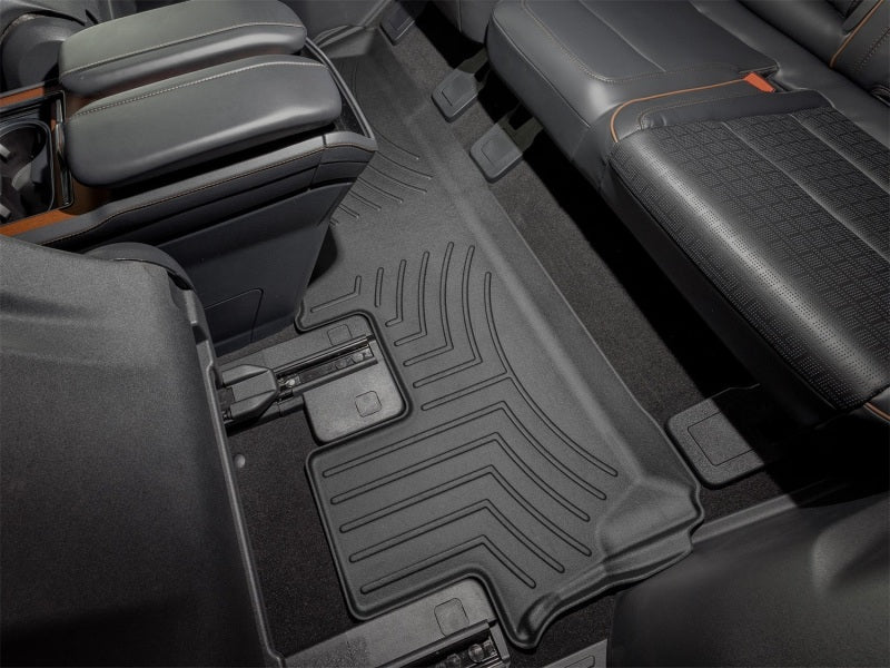 WeatherTech 25-26 Lincoln Navigator Second Row Rear FloorLiner DigitalFit in Black