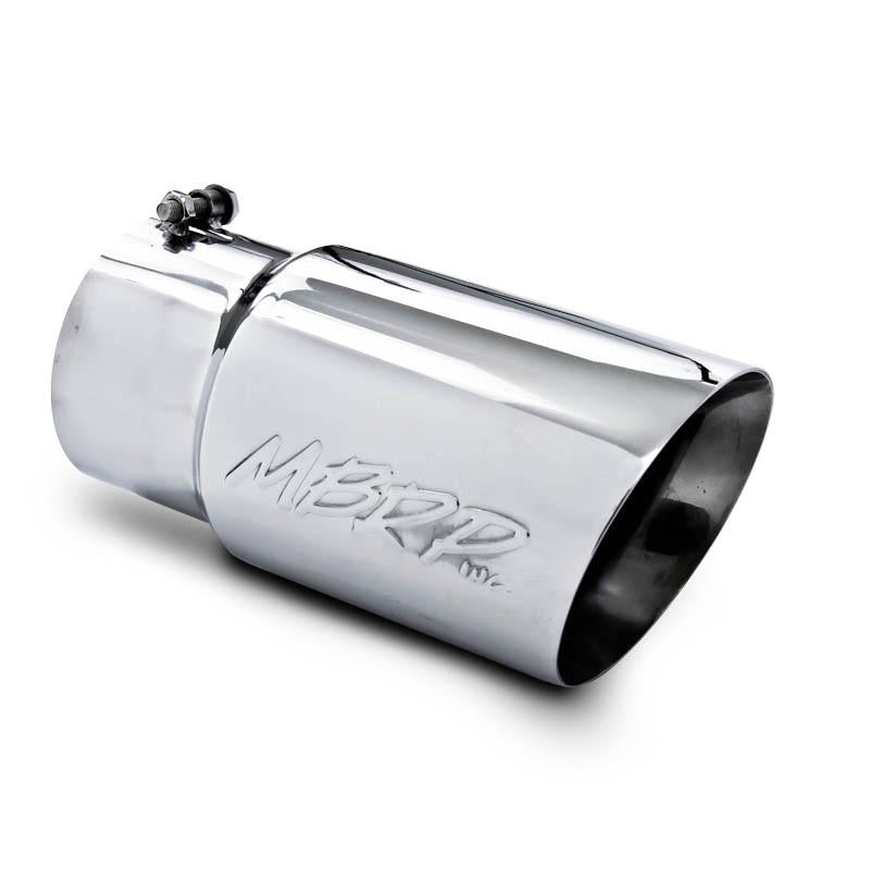 MBRP Armor Pro T5074 Universal Exhaust Tip, 5-Inch Inlet, 6-Inch Outlet, Angled Dual Wall