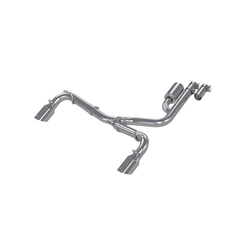MBRP Armor Lite S5207AL Resonator-Back Exhaust System for 2021–2024 Ford Bronco Sport 1.5L and 2.0L EcoBoost