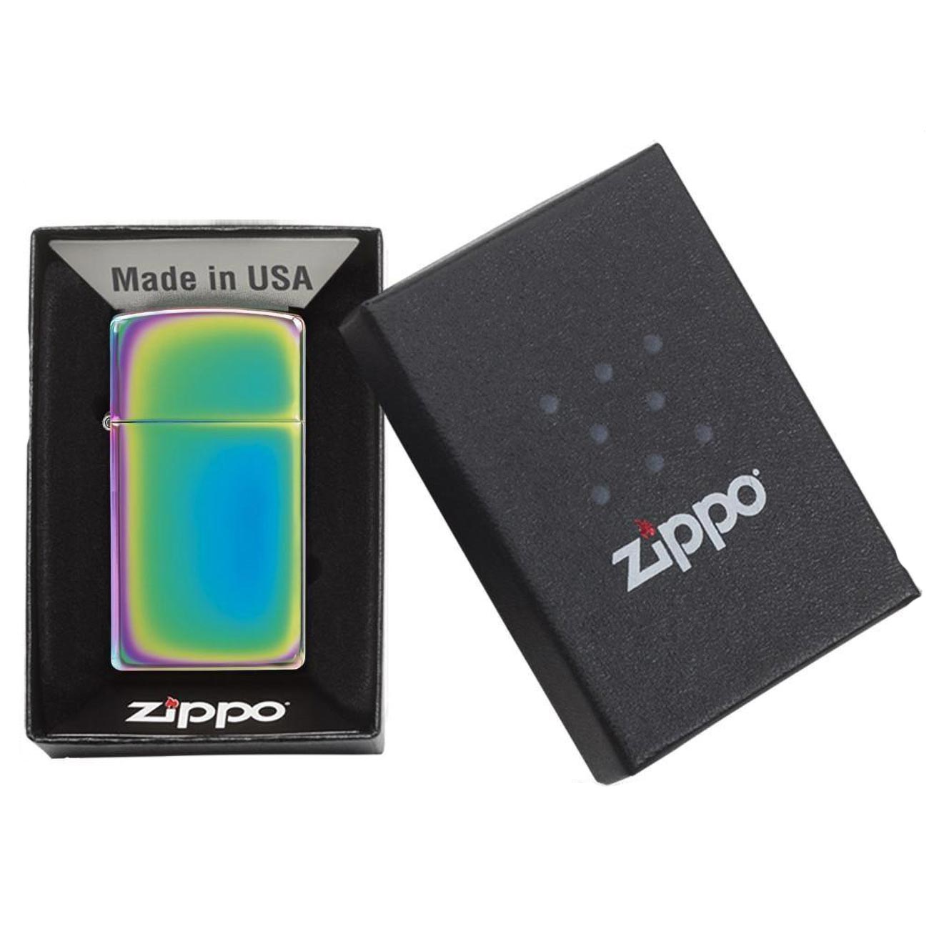 Zippo Windproof Slim Multi-Color Lighter