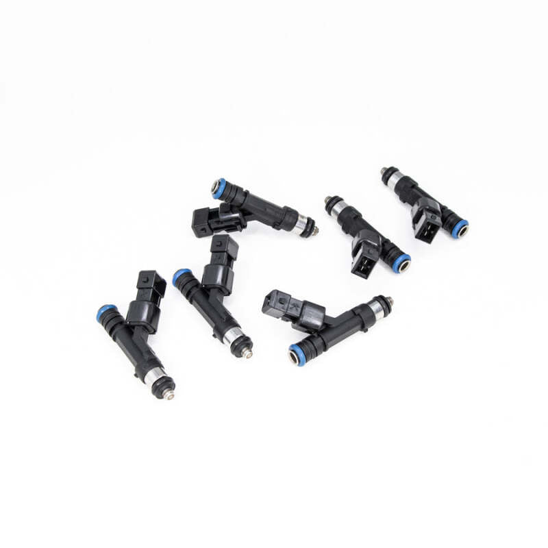 DeatschWerks DWK18U-09-0900-6 900cc Fuel Injectors, Set of 6 for BMW and Volvo Turbo Applications