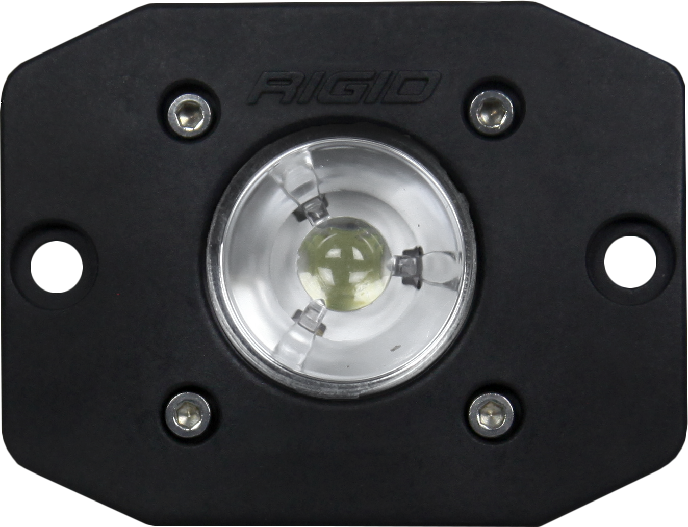 Rigid Industries - 20621 - Auxiliary Light - Flood Black Flush Mount Ignite