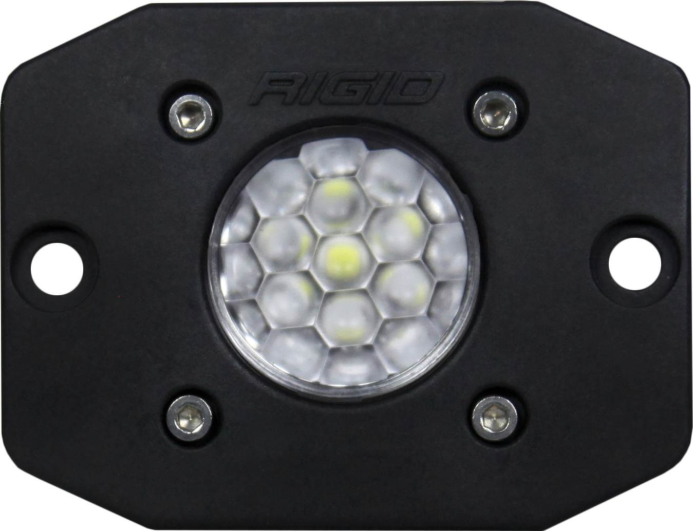 Rigid Industries - 20631 - Auxiliary Light - Diffused Black Flush Mount Ignite