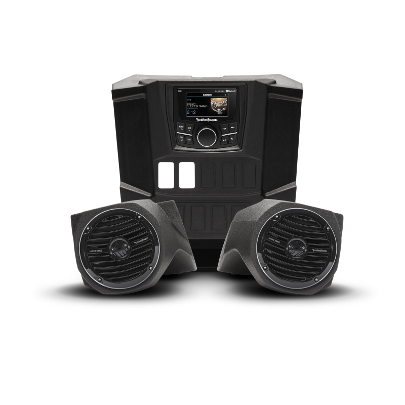 Rockford Fosgate 15-17 Polaris Ranger Stereo and Front Lower Speaker Kit (Gen-1) - View 1
