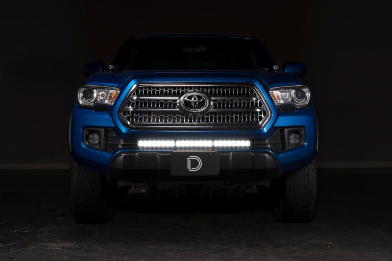 Diode Dynamics Stealth SS30 Sport Yellow Driving LED Light Bar Kit for 2016-2023 Toyota Tacoma - DD8707