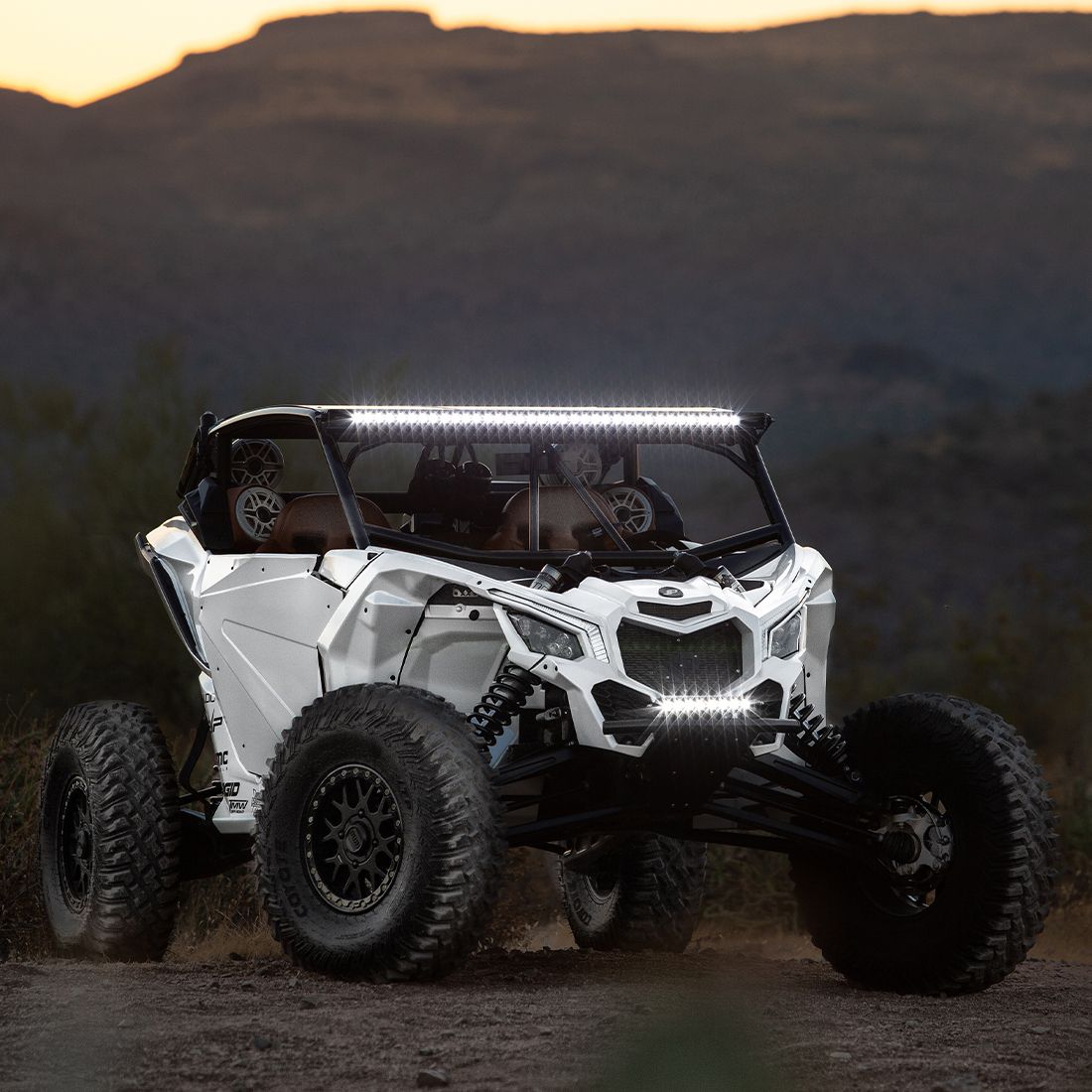 Rigid Industries - 210603 - Auxiliary Light - Radiance Plus SR-Series LED Light 8 Option RGBW Backlight 10 Inch RIGID