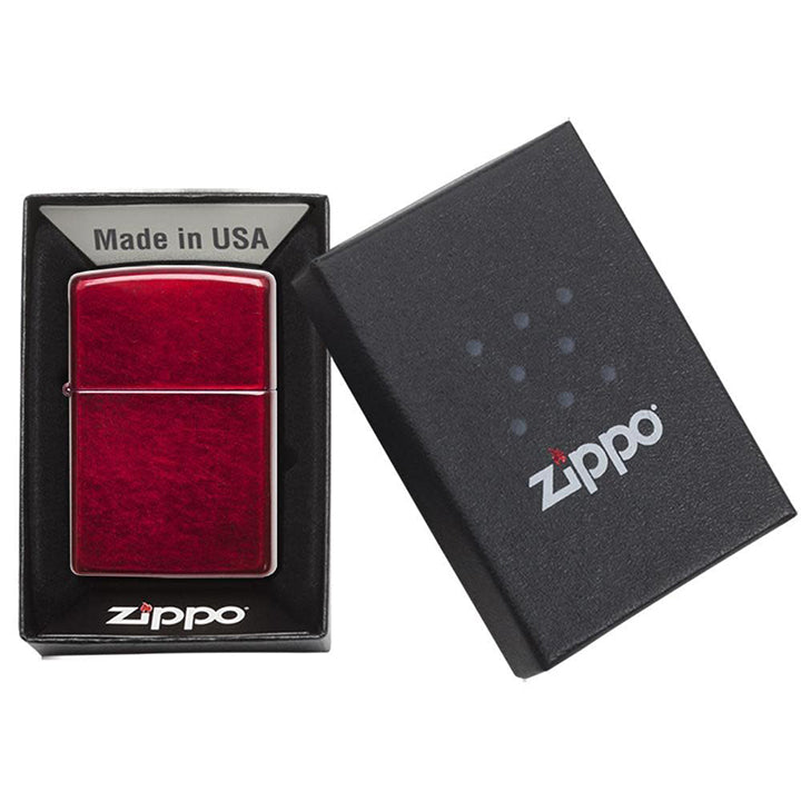 Zippo Candy Apple Red Ice Windproof Lighter