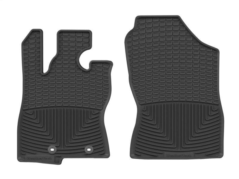 WeatherTech 2026 Subaru Crosstrek Hybrid Front All-Weather Floor Mats - Black