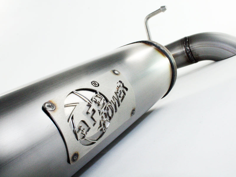 aFe MACH Force XP Hi-Tuck Axle-Back Exhaust System for 2007-2018 Jeep Wrangler JK V6 3.6L/3.8L - 49-46219