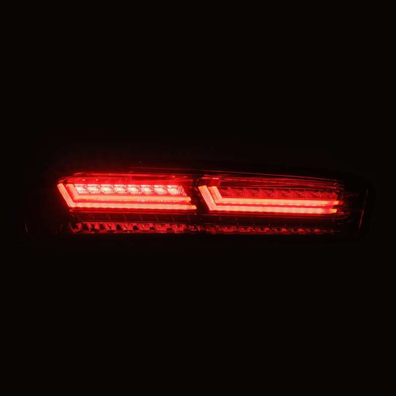 AlphaRex PRO-Series LED Tail Lights for 2016–2018 Chevrolet Camaro, Jet Black, ARX610010