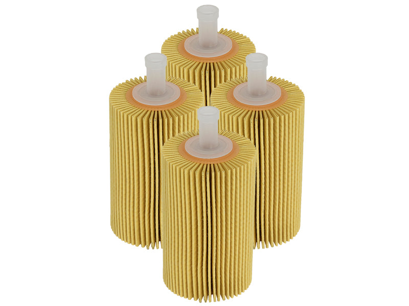 aFe Pro GUARD D2 Oil Filter 07-17 Toyota Tundra and Sequoia V8 4.6L/5.7L, Lexus LX570 and Toyota Land Cruiser - Part Number afe44-LF015-MB, 4-Pack