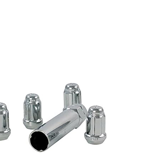 Gorilla Automotive SD Lock Acorn Chrome Lug Nuts, 1/2-Inch, 5-Pack