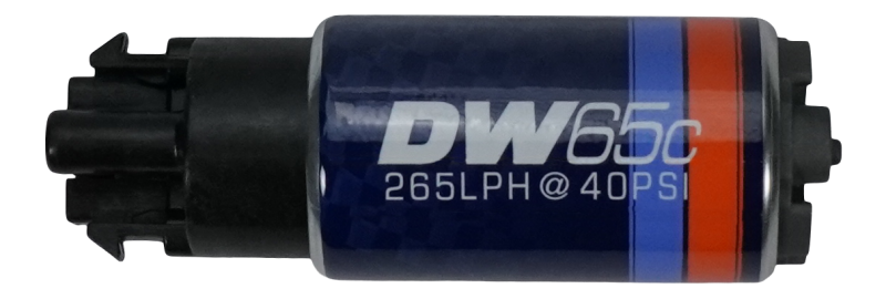 DeatschWerks DWK9-652 DW65C Series 265 LPH Compact Fuel Pump with Mounting Clips