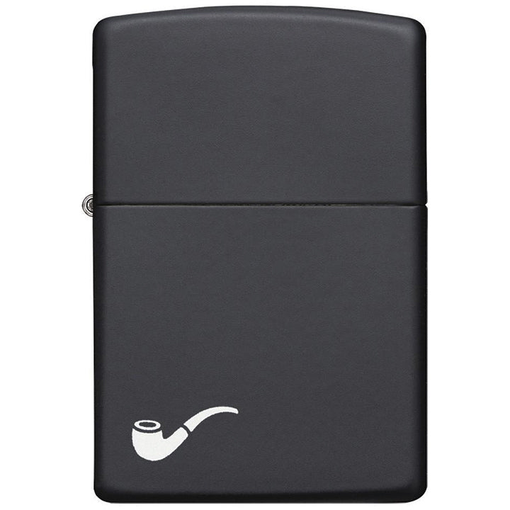 Zippo 218PL Windproof Pipe Lighter, Black Matte