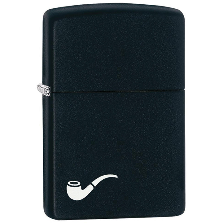 Zippo 218PL Windproof Pipe Lighter, Black Matte