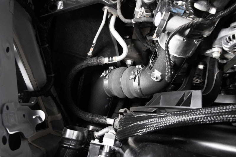 K&N Engineering 77-1011KC Charge Pipe Kit for 2020-2023 Chevrolet Silverado and GMC Sierra 6.6L Diesel