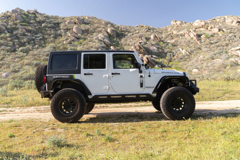 DV8 Offroad dvesRJK-07 Rock Sliders for 2007-2018 Jeep Wrangler JK 4-Door