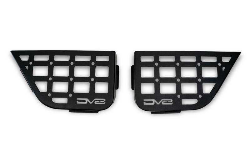 DV8 Offroad dveMPJK-07 Slim Front Door MOLLE Pockets for 2011-2018 Jeep Wrangler JK 2-Door