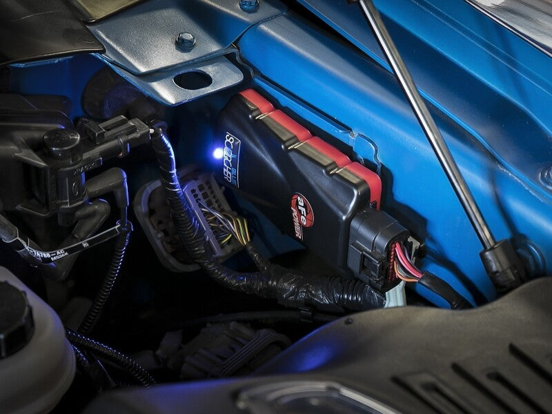 aFe POWER SCORCHER BLUE Bluetooth Power Module, Part Number 77-86005, for 2022-2026 Toyota Tundra and Land Cruiser J300 3.4L Twin-Turbo V6