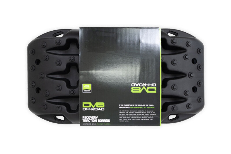 DV8 Offroad Xtract Mini Traction Boards, Pair, Black - Part Number DVERTB2-02BK