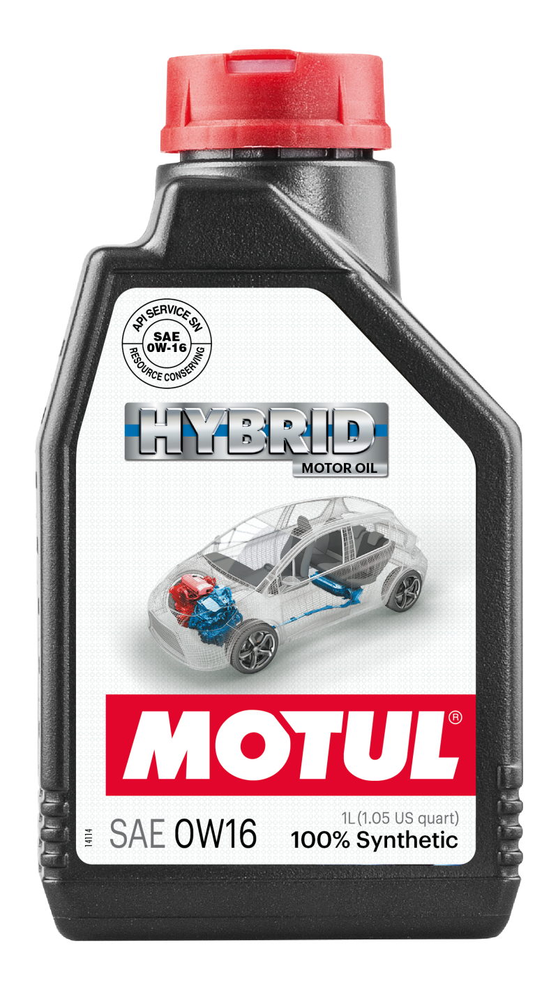 Motul 1L OEM Synthetic Engine Oil Hybrid 0W16 API SN - 1 Liter - Case of 12