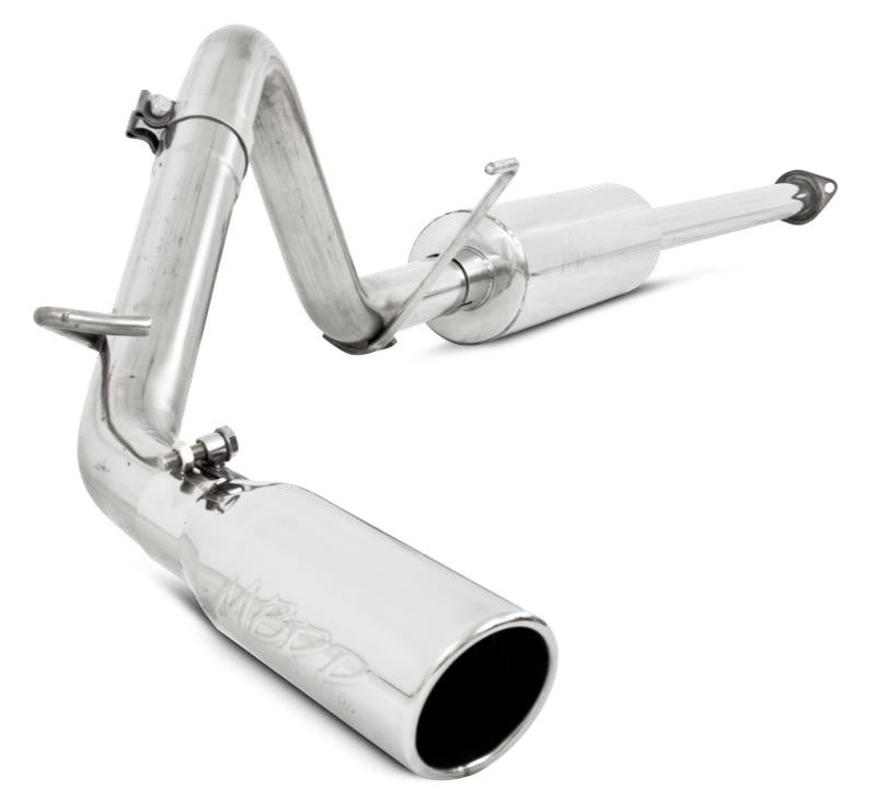 MBRP Armor Plus Cat-Back Exhaust System for 2005-2009 Toyota Tacoma 4.0L Extended and Double Cab, Part S5326409