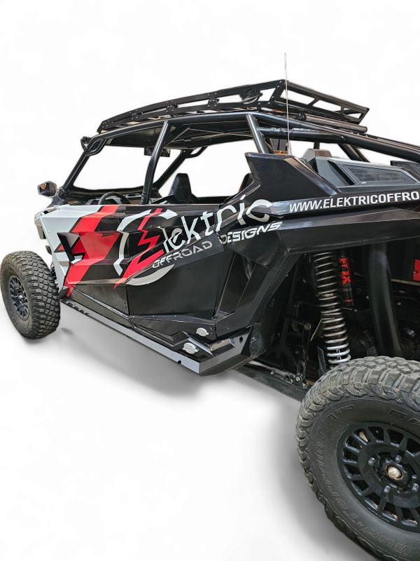 Elektric Offroad Volt Series Rock Sliders for Polaris RZR Pro XP & Turbo R (Part # elkRKS610010)