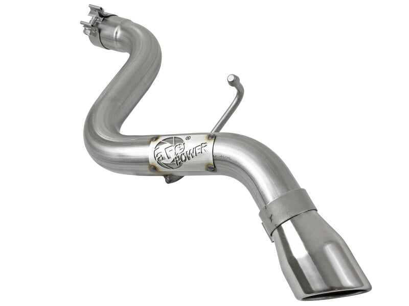 aFe MACH Force-Xp 49-48070-1P 409 Stainless Steel Hi-Tuck Axle-Back Exhaust with Polished Tip for 2018-2026 Jeep Wrangler JL