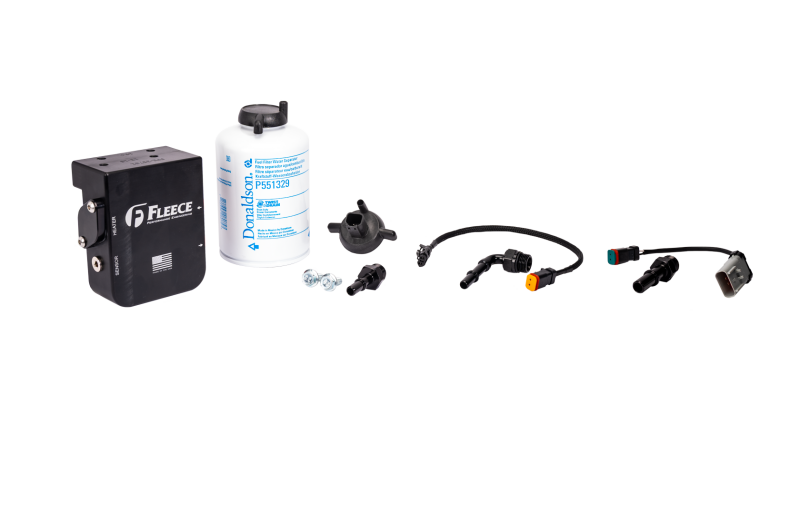 Fleece Performance - FPE-CUMM-UBFA-1324 - 2013-2024 Ram 2500/3500 6.7L Cummins Under-Bed Fuel Filter Assembly