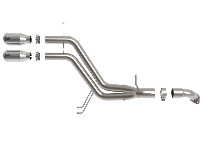 aFe Takeda 49-37019-P Axle-Back Exhaust for 2013-2017 Hyundai Veloster 1.6L