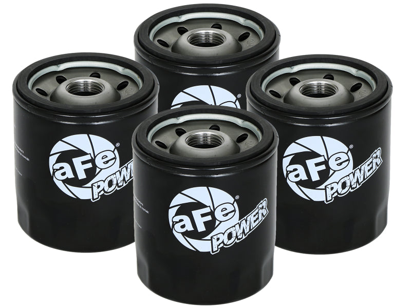 aFe Power PROGUARD HD Oil Filter 4-Pack for 2006-2015 Mazda MX-5 Miata | 44-LF037-MB