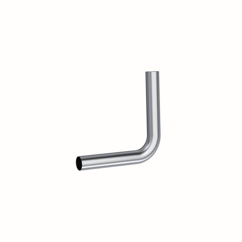 MBRP MB2007 Universal 2.5-Inch 90-Degree Smooth Mandrel Bend Exhaust Pipe