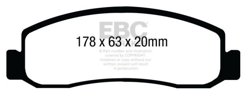 EBC Yellowstuff Brake Pad Sets