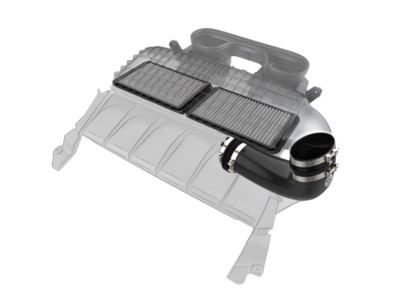 aFe Super Stock Carbon Fiber Pro DRY S Induction System for 2021-2024 Ram 1500 TRX 6.2L V8, Part Number 55-10014DC