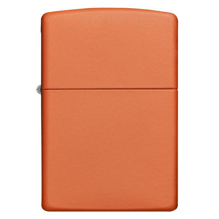 Zippo Orange Matte Windproof Lighter