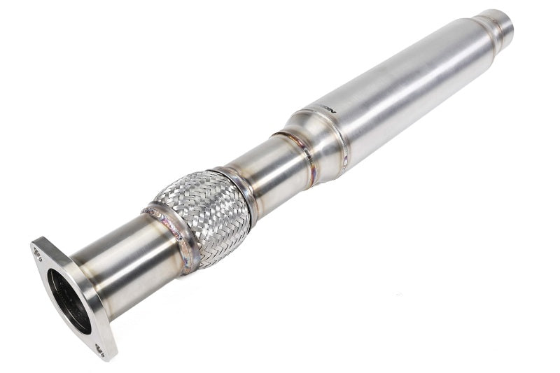 PERRIN 22-25 Subaru WRX Stainless Steel Midpipe w/Resonator 3in. (Fits OEM/Aftermarket Mufflers)
