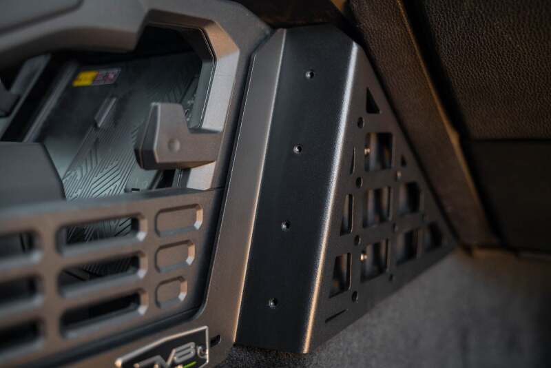 DV8 Offroad Center Console Molle Panels and Digital Device Mount for 2024-2025 Toyota Tacoma, Part Number dveCCT1-02