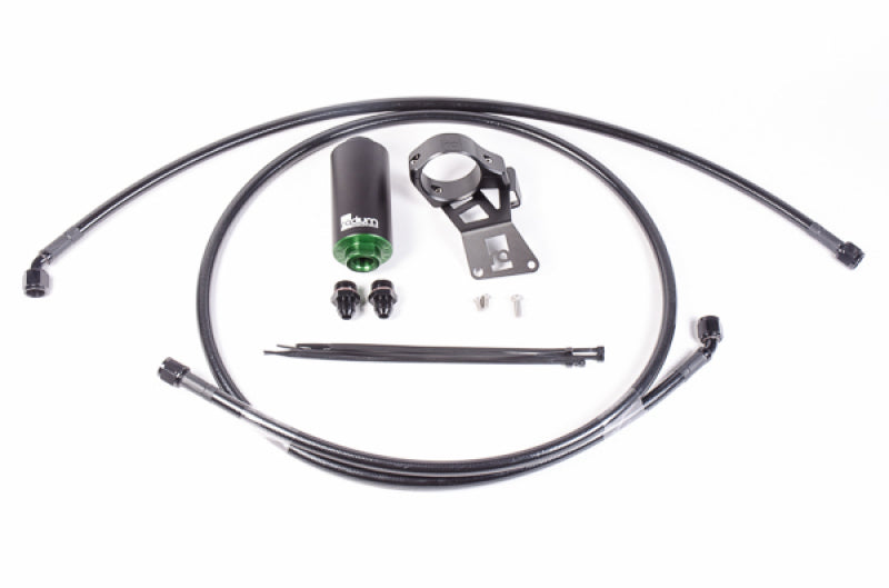 Radium Engineering RAD20-0946-05 Mitsubishi Evo X Fuel Hanger Feed Kit - Microglass Filter