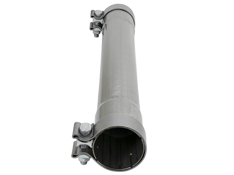 aFe MACH Force-Xp 304 Stainless Steel Resonator Delete Pipe, 3-Inch Inlet/Outlet, 16-Inch Length