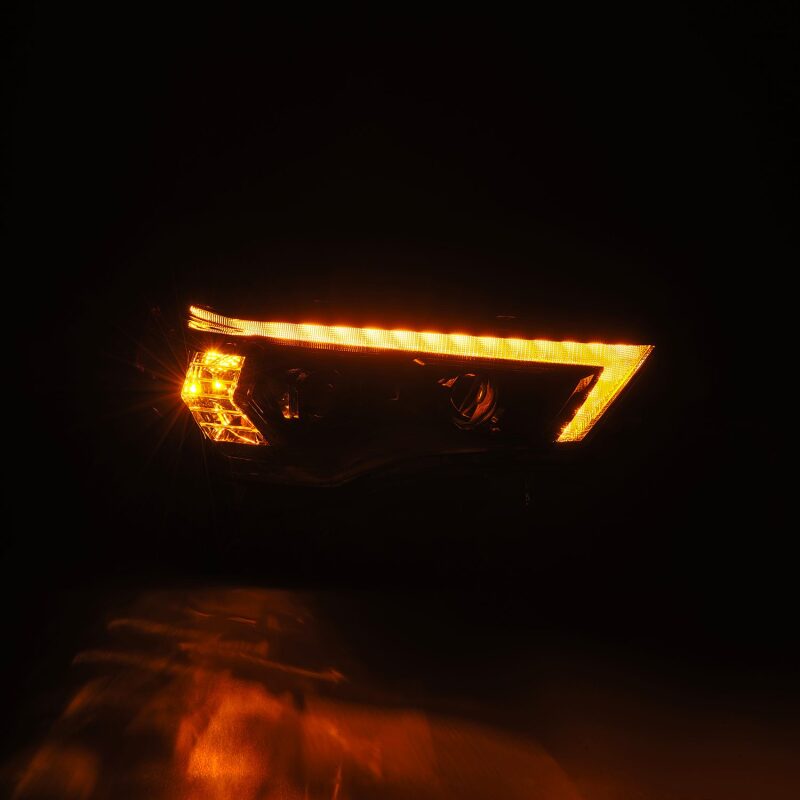 AlphaRex LUXX LED Projector Headlights for 2014-2020 Toyota 4Runner, Black Housing – ARX880849