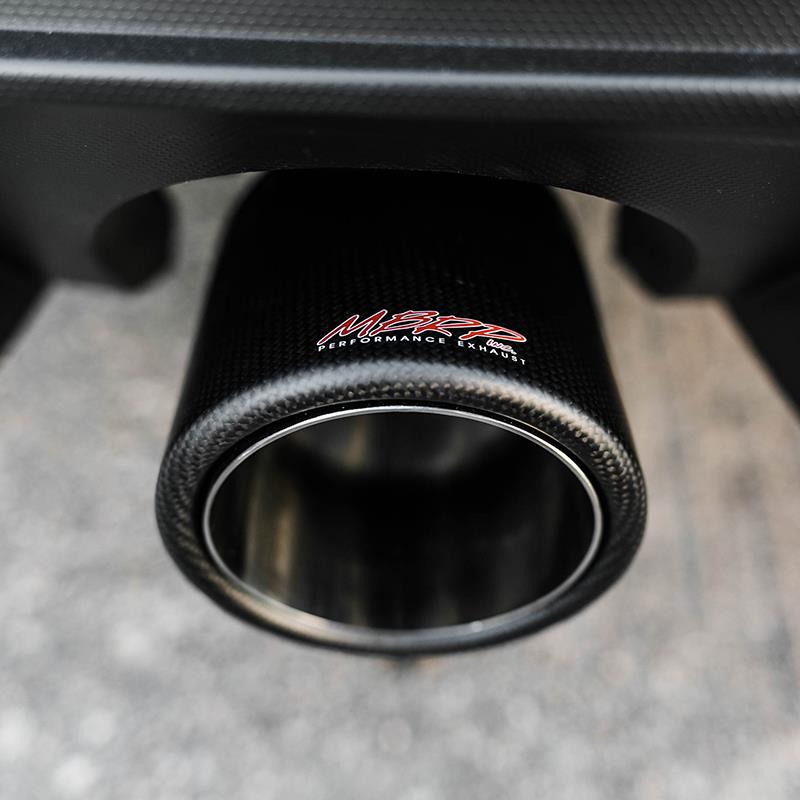 MBRP T5122CF Universal Carbon Fiber Exhaust Tip, 3-Inch Inlet, 4-Inch Outlet