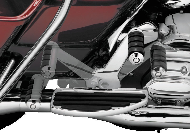Kuryakyn Adjustable Passenger Pegs 2007–2009 Chrome, Part Number 4571