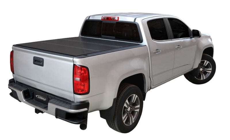 Access LOMAX Hard Tri-Fold Tonneau Cover accB1060019 for 2017-2018 Honda Ridgeline 5-Foot Bed, Black