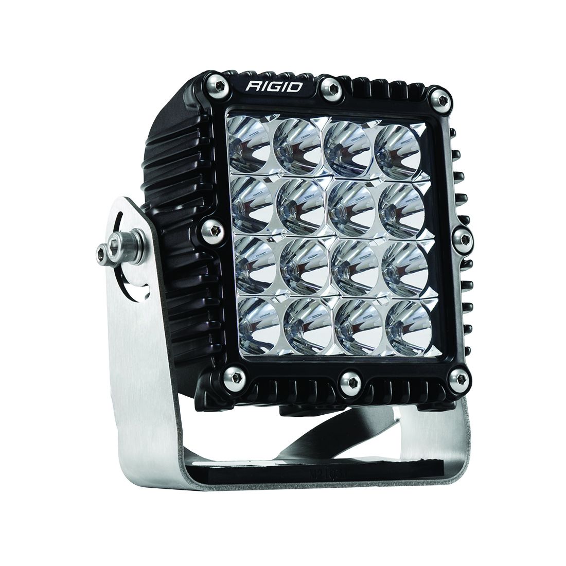 Rigid Industries - 244113 - Auxiliary Light - Flood Black Housing Q-Series Pro