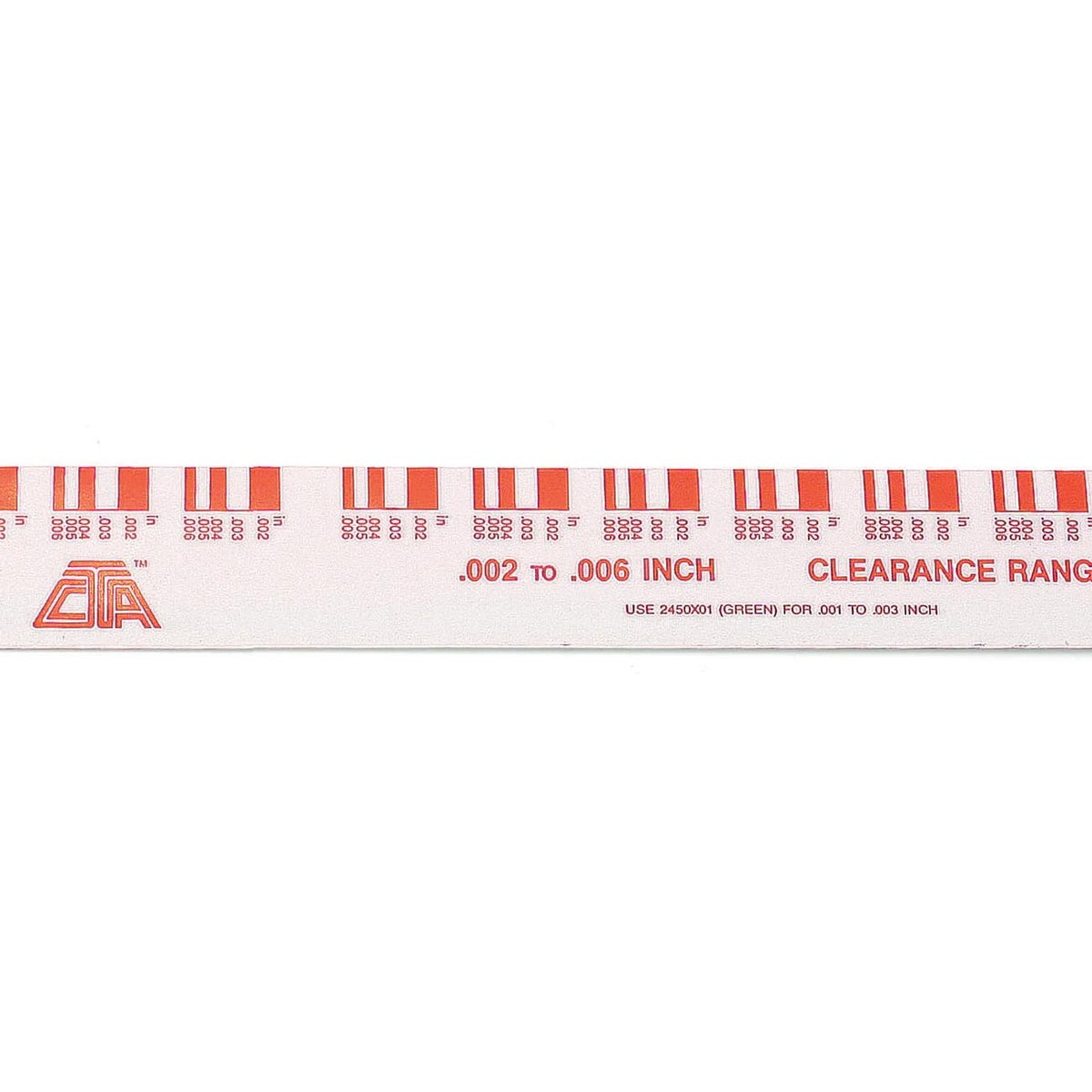 CTA Tools Plastigage Set for Measuring Clearances Without a Micrometer, 2-Piece
